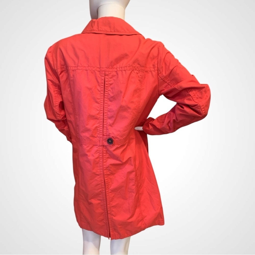 Eddie Bauer Coral Trench Coat Water-Resistant Classic - Picture 5 of 10